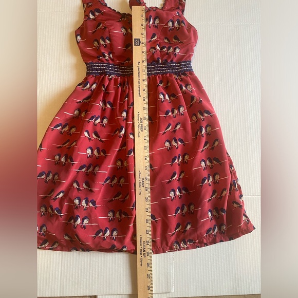 Judith March Womens Small Birds Dress - Picture 2 of 5